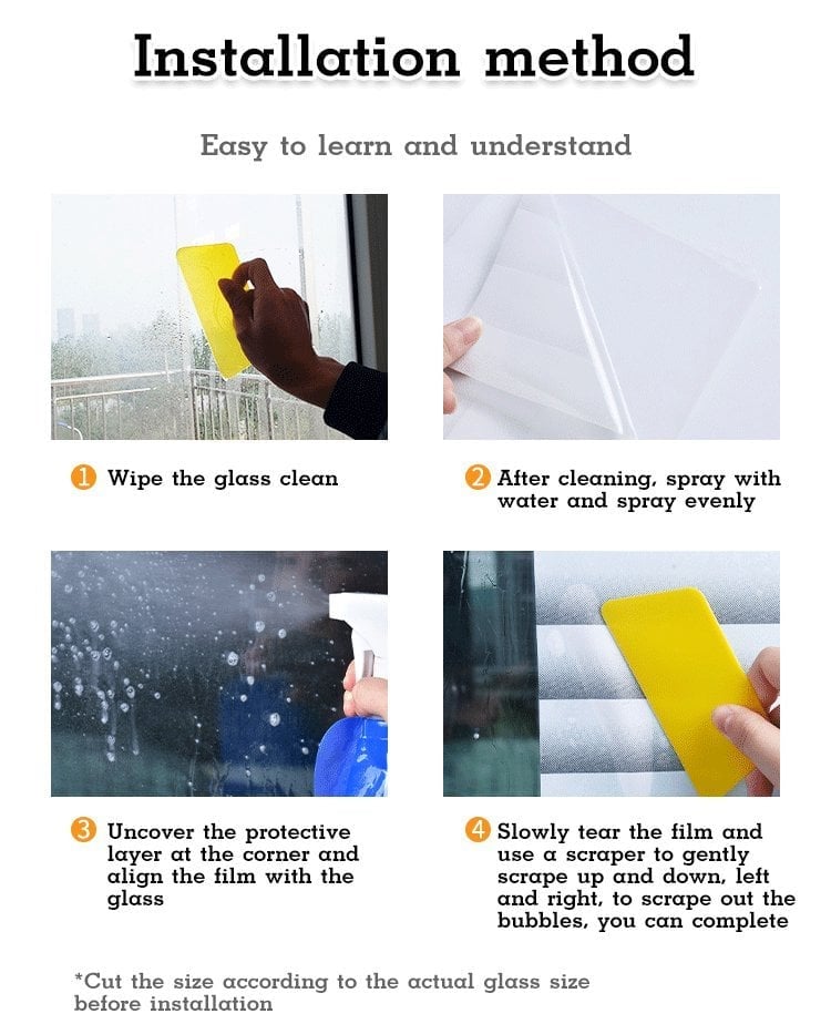 (🌸Spring Hot Sale Now-49% Off❤)Imitation Blinds One-Way Perspective Glass Film(🔥Discretionary tailoring🔥)