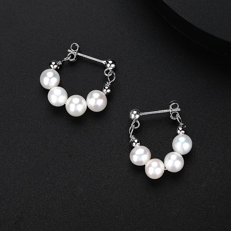 🔥Hot sale 49% OFF🔥 -💝To My Dearest Daughter👩❤️👧elegant pearl earrings