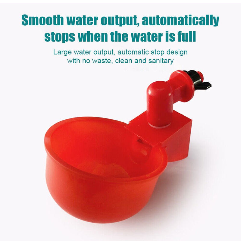 (💦EARLY SUMMER HOT SALE- 49% OFF💦) 🎉Automatic Poultry Water Bowl (5Pcs\/set) 💥 BUY 2 GET 1 FREE