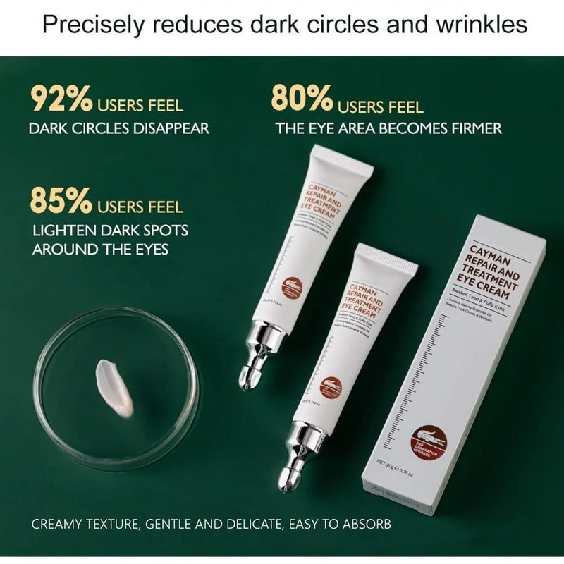 💥2023 HOT SALE-Crocodile Oil Treatment & Repair Eye Cream🔥🌸