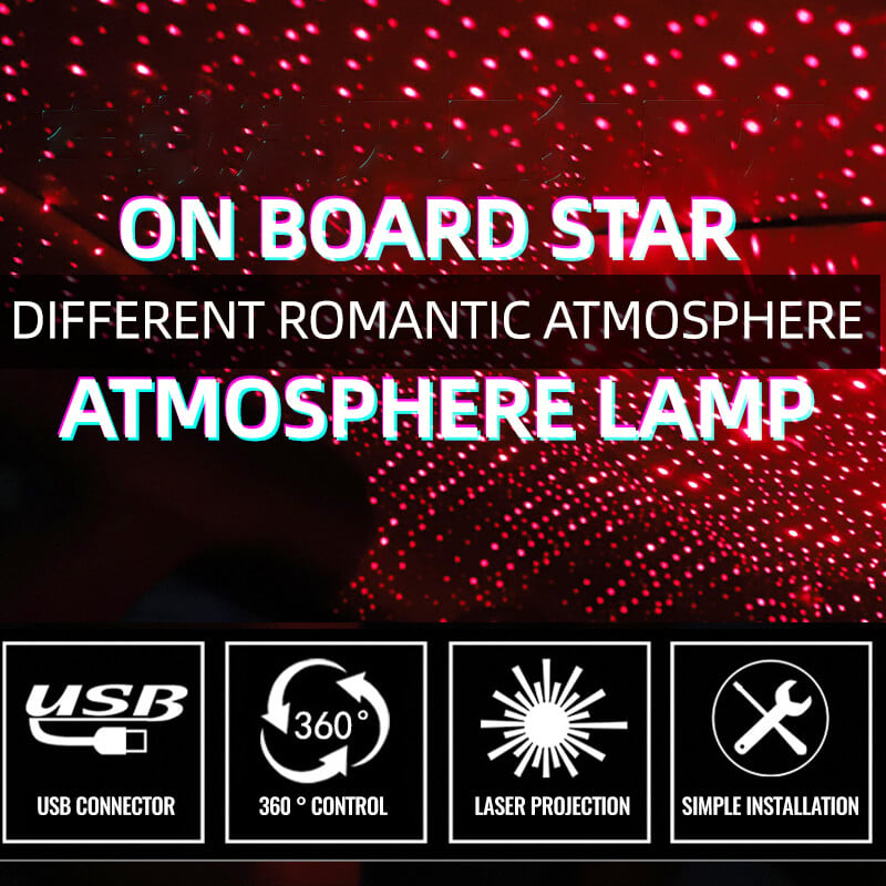 USB LIGHT CAR STAR PROJECTOR
