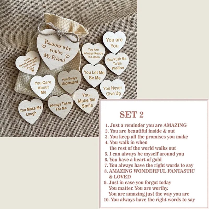 🔥 BIG SALE - HALF PRICE🔥🔥"Reasons Why You Are My Friend" Friendship Gift