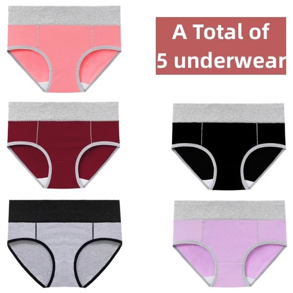 🔥Buy 5 Get 5 Free & Free Shipping🔥 Cotton Breathable Moisture-absorbing Antibacterial Underwear