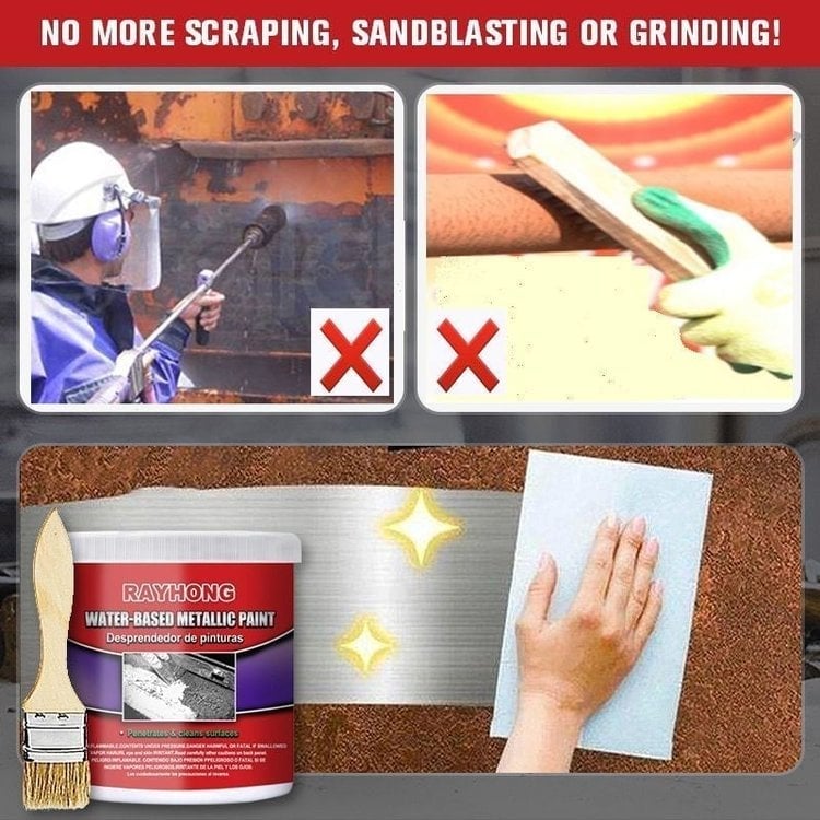 🔥Hot sales 48% OFF-Water-based Metal Rust Remover