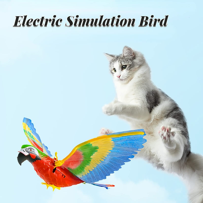 ⚡Last Day Promotion 49% OFF - Automatic Moving Simulation Bird Interactive Cat Toy for Indoor Cats