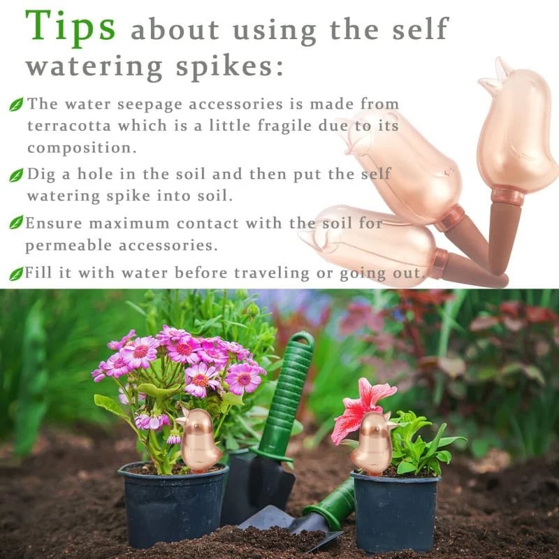 ✨Birdie Type Automatic Flower Waterer✨-BUY TWO 10% OFF