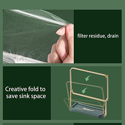 Kitchen Residue Filter Screen Holder(🔥Includes 100 nets)