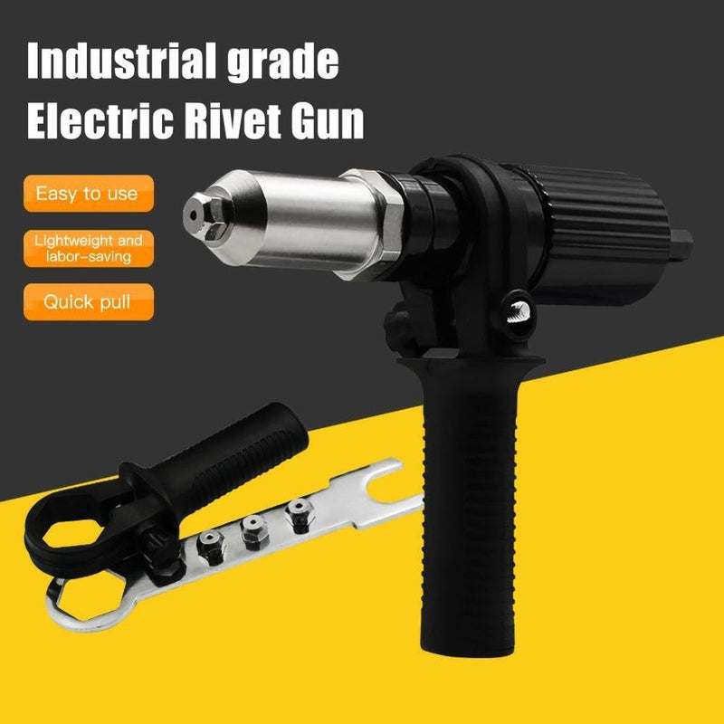 💥Hot Sale 48% OFF💥 Professional Rivet Gun Adapter Kit with 4Pcs Different Matching Nozzle Bolts-BUY 2 FREE SHIPPING