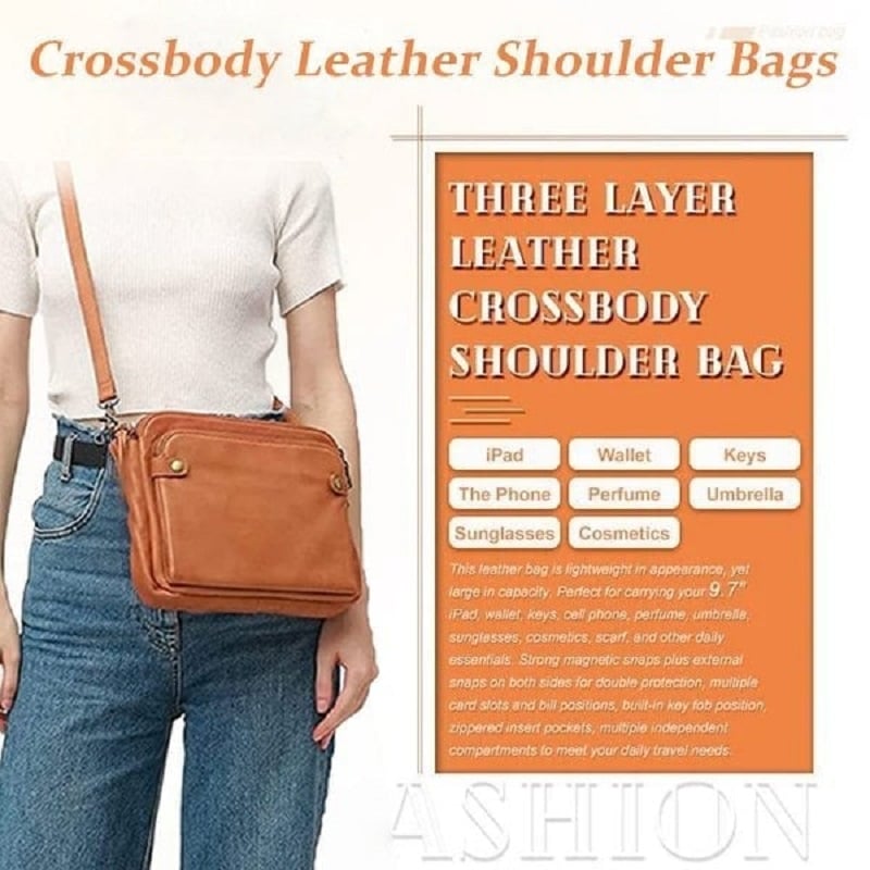 🔥Last Day Promotion 49% OFF -2023 New Crossbody PU leather Shoulder Bags and Clutches