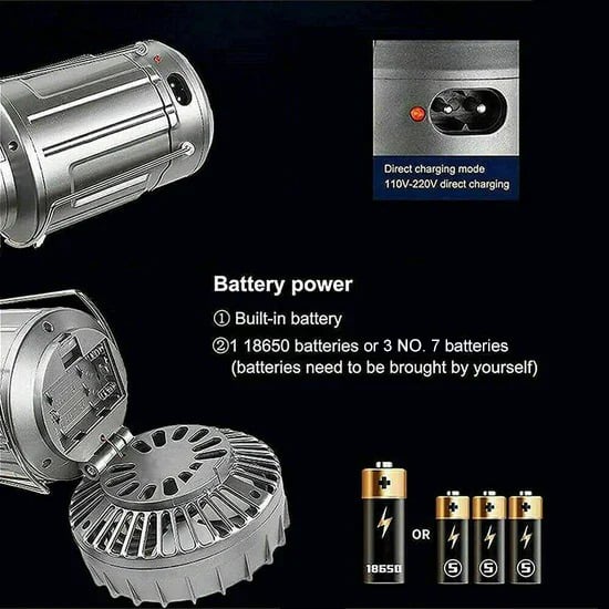 (🔥HOT SALE NOW-49% OFF) 6 in 1 Portable Solar LED Camping Lantern (BUY 2 GET FREE SHIPPING)