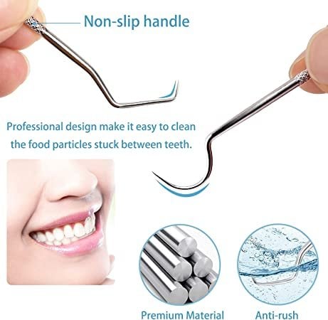 🎁Summer hot sale 🎁Stainless Steel Toothpick Set 7pcs