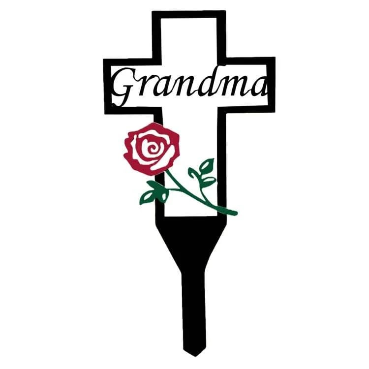Memorial Day Sale 47%OFF - Cemetery Memorial Cross Stake for Parents
