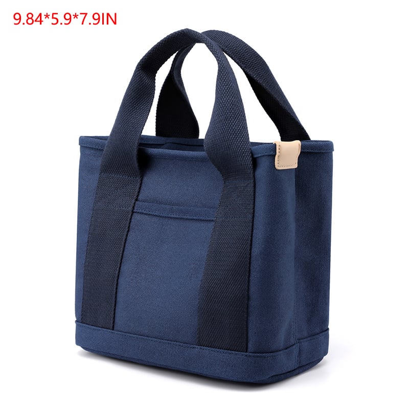 【Japanese handmade】Large capacity multi-pocket handbag