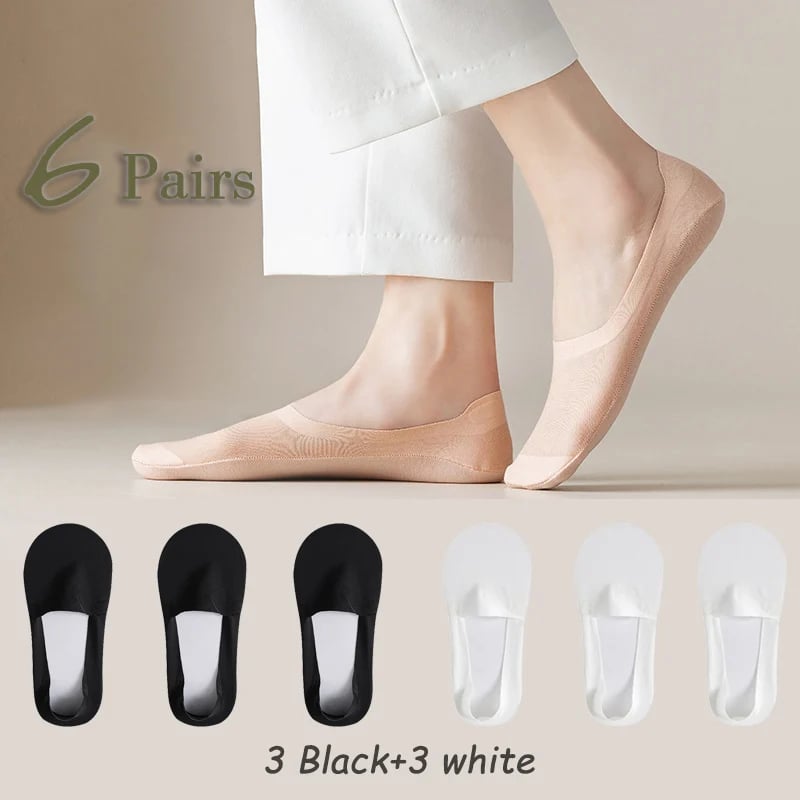 🔥BUY 6 SAVE 30%🔥Thin No Show Socks