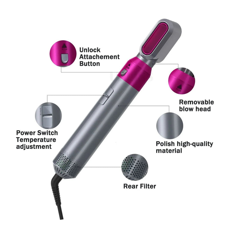 🎉LAST DAY PROMOTION 48% OFF🎉5 in 1 Complete Hair Styler Set