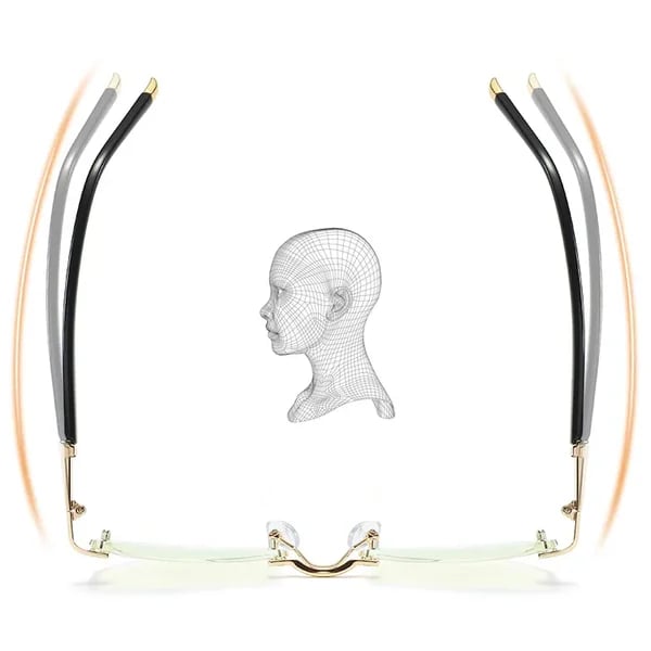 💥49% OFF💥Sapphire High Hardness Anti-blue Progressive Far And Near Dual-Use Reading Glasses