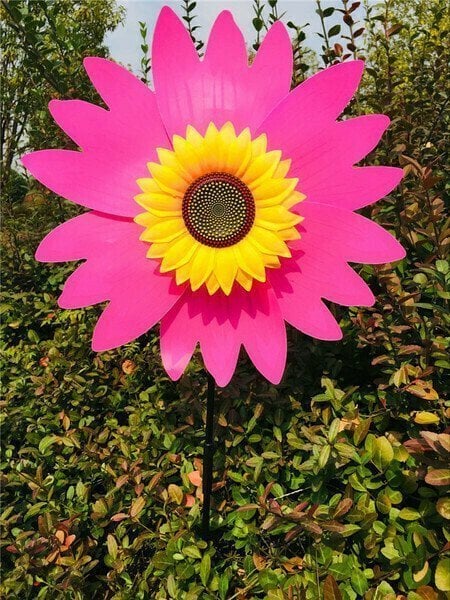 🎉Buy 2 Get 1 Free - Add 3 in Cart🎉 Colorful Sunflower Windmill-For Decoration Outside Yard🌻
