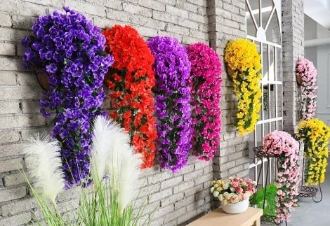🌺Vivid Artificial Hanging Orchid Bunch🌷