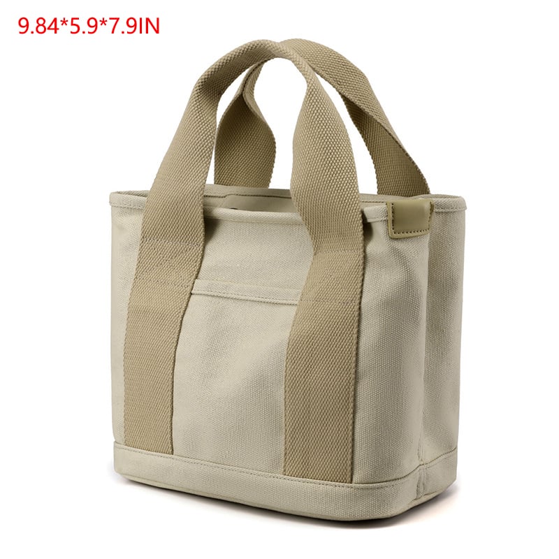 【Japanese handmade】Large capacity multi-pocket handbag