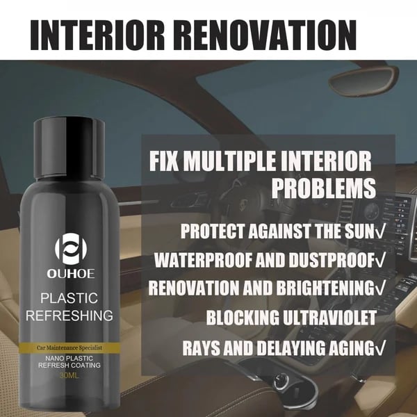 Plastic Revitalizing Coating Agent（🔥Buy 1 Get 1 Free）