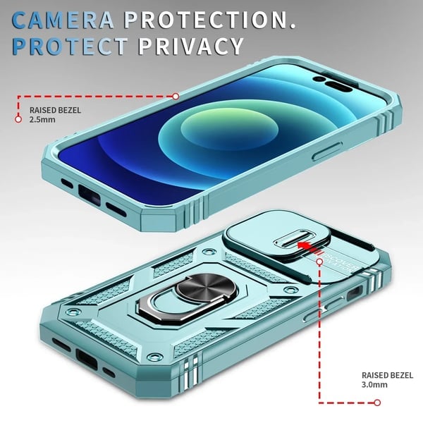 （Summer Hot Sale Now-48% OFF）Magnetic Car Finger Ring 3-in-1 Phone Case-BUY 3 GET EXTRA 15 % OFF & FREE SHIPPING