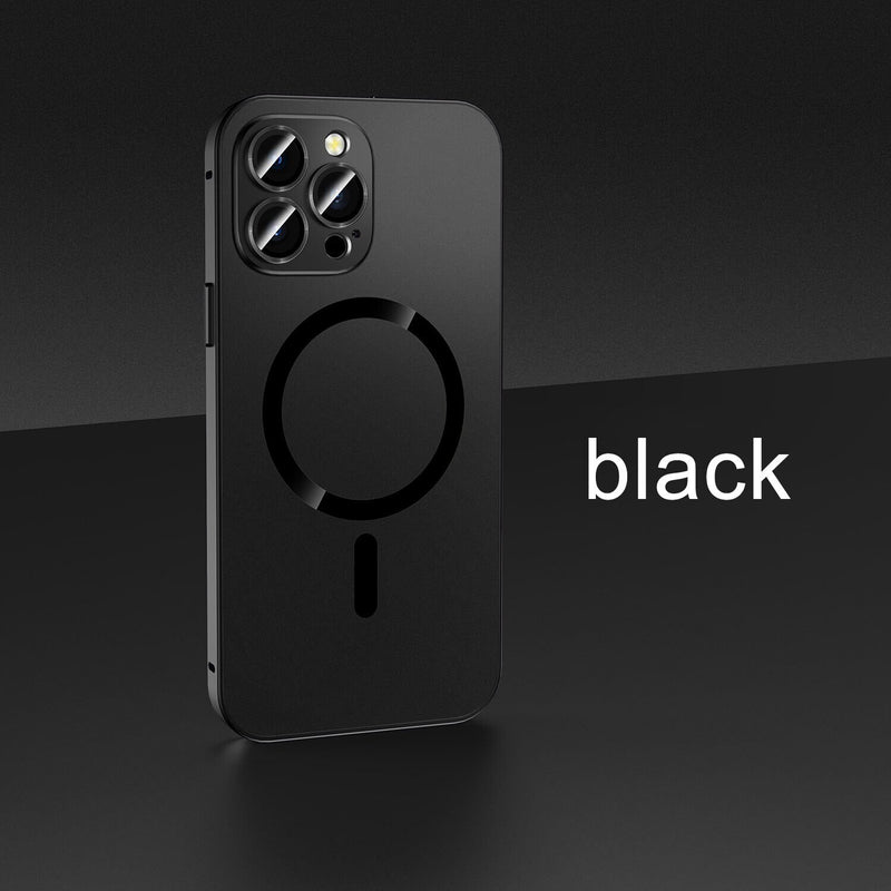 🎄Festival Promotion 40% OFF - Magnetic Charging Aluminium Metal frame case for iPhone