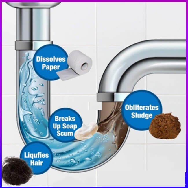 🔥 Last Day 47% OFF💕SINK & DRAIN CLEANER🔥Buy2 Get 1 Free