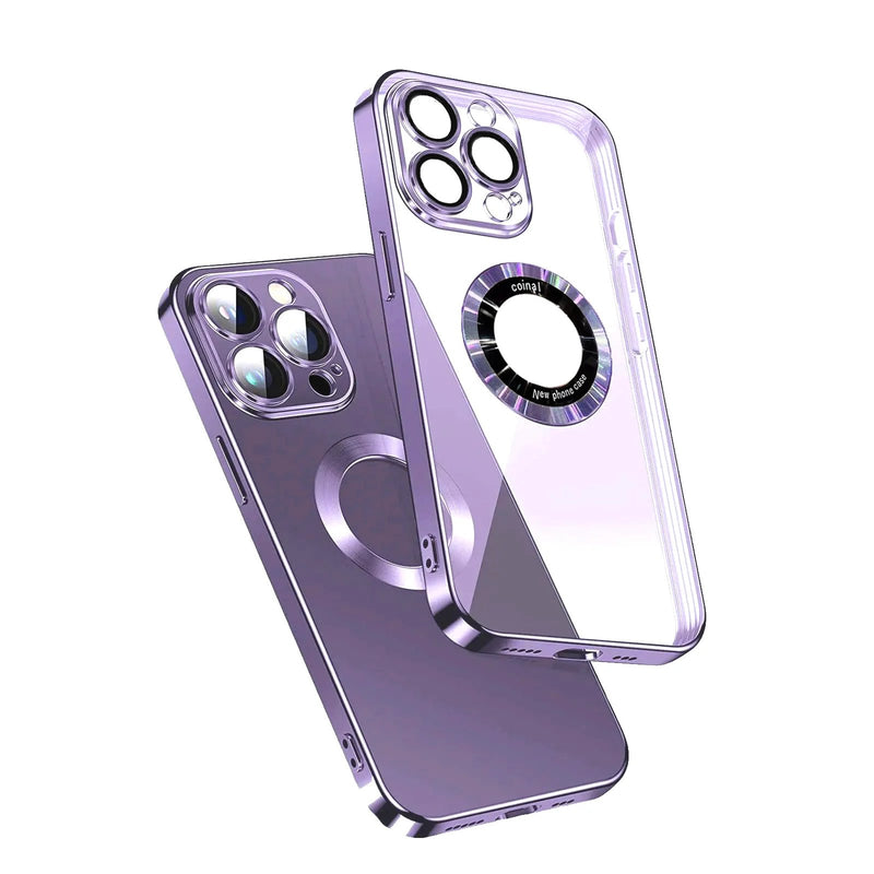 Transparent Magnetic Case Conver for iPhone