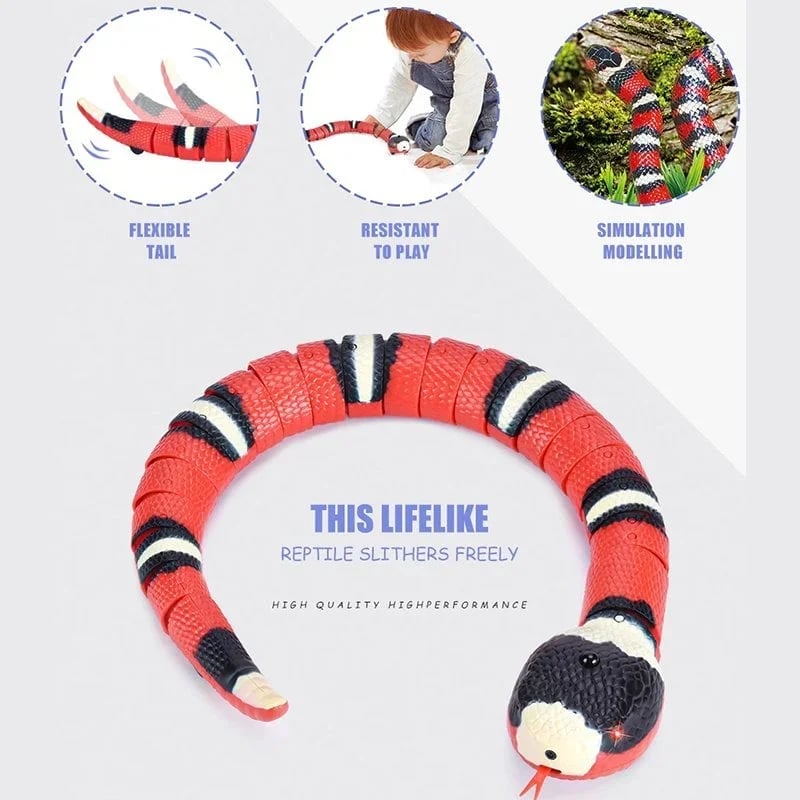 (😸Mother's Day Hot Sale 48% OFF)Cat Toys Automatic Electronic Snake😻Buy 2 Free Shipping