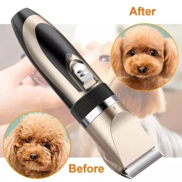 NOISE-FREE DESIGN PET HAIR CLIPPER（Free pet comb for a limited time）