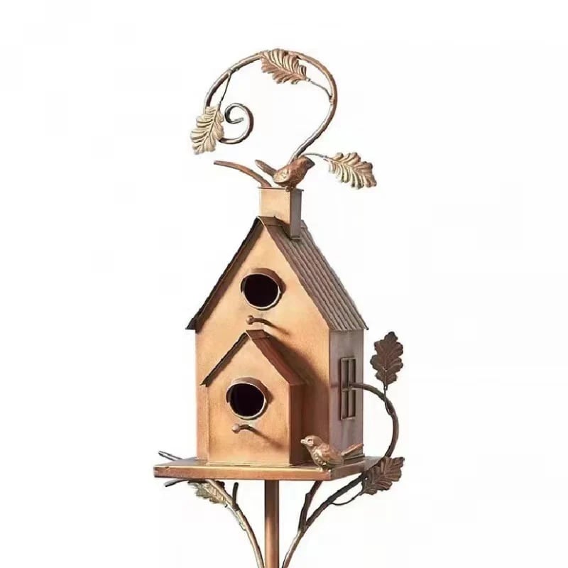 🔥49% OFF - Birdhouse Garden Stakes