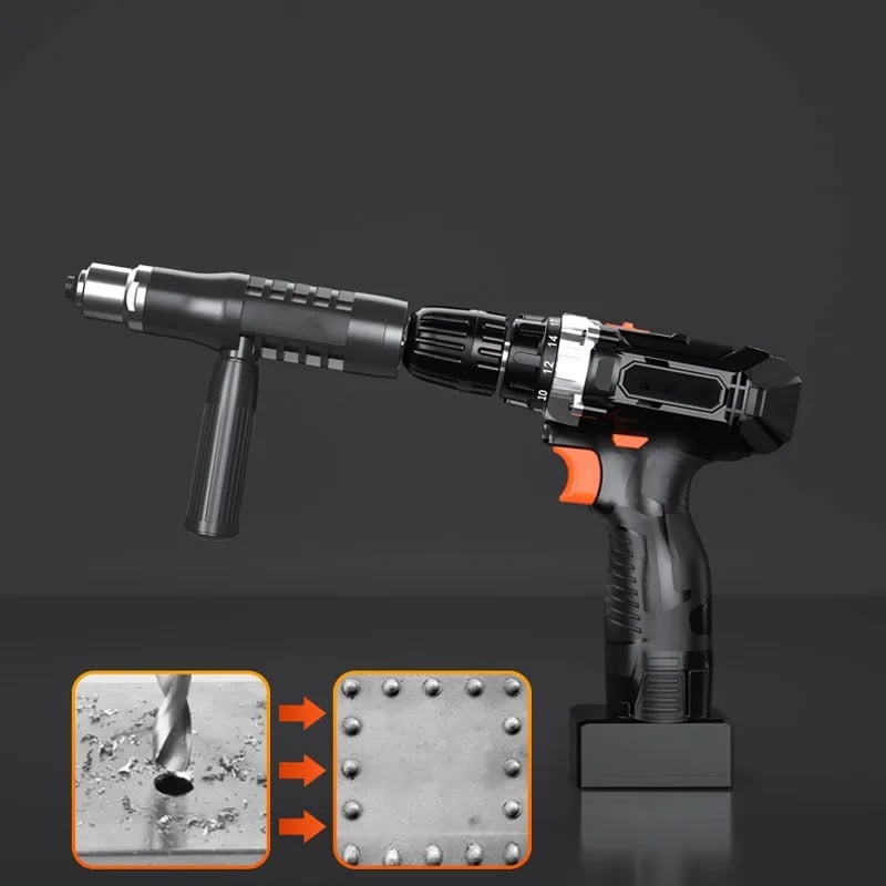 ✨2023 HOT SALE 47% OFF✨Professional Rivet Gun Adapter Kit🔩