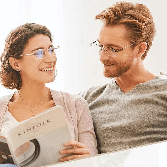 💥49% OFF💥Sapphire High Hardness Anti-blue Progressive Far And Near Dual-Use Reading Glasses