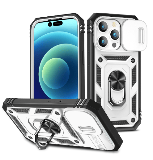（Summer Hot Sale Now-48% OFF）Magnetic Car Finger Ring 3-in-1 Phone Case-BUY 3 GET EXTRA 15 % OFF & FREE SHIPPING