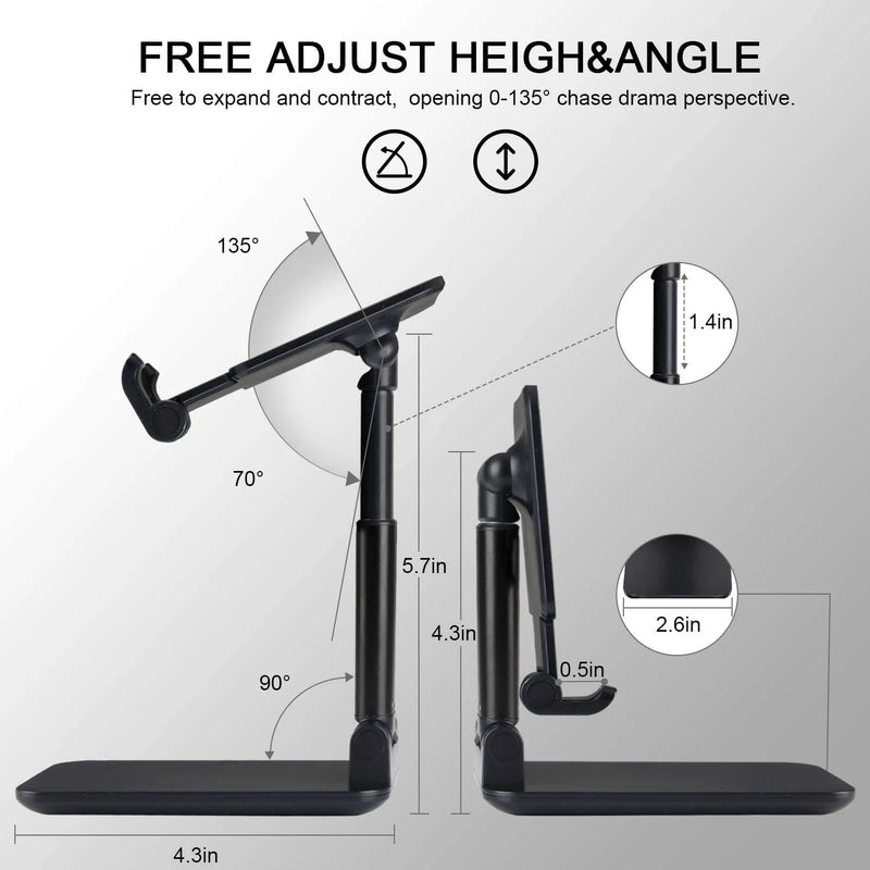 ❤️❤️Foldable Aluminum Desktop Phone Stand-BUY 3 FREE SHIPPIING