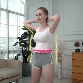 ⏰Last Day OFF 49%🔥Smart Weighted Fit Hoop- Loss Fast fat burning!🔥