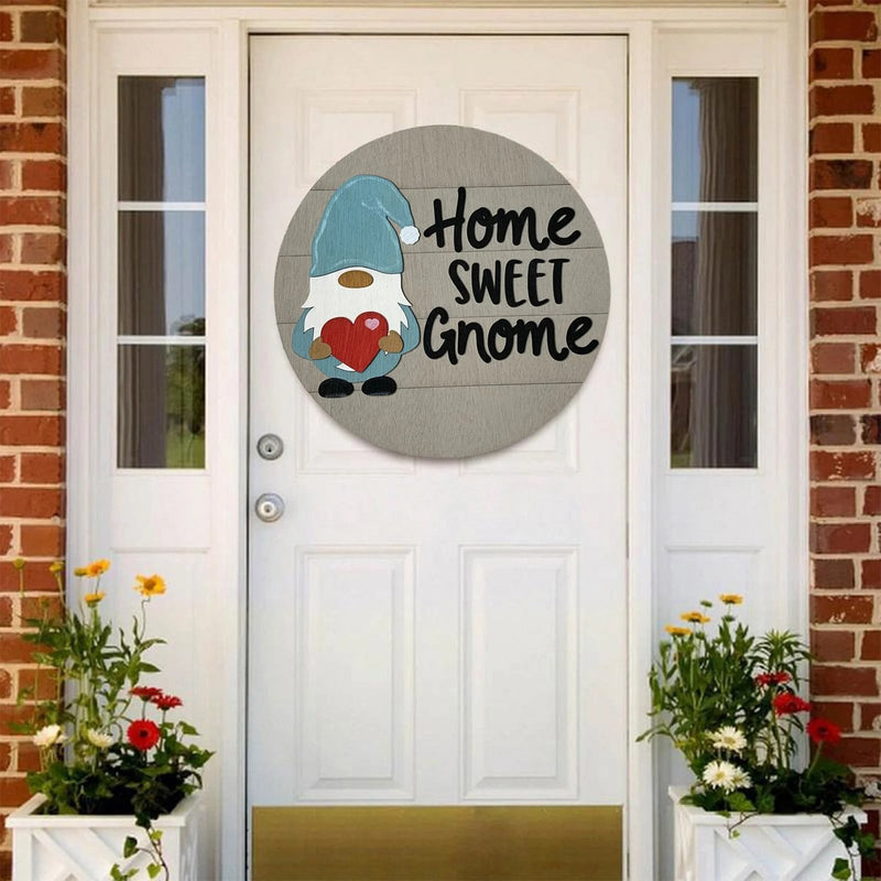 🎉 Last Day Promotion-47% OFF 🎉-Cute 3D Seasonal Interchangeable Gnome Door Hanger