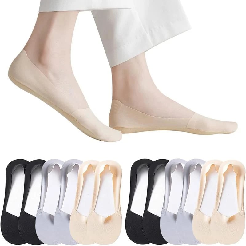 🔥BUY 6 SAVE 30%🔥Thin No Show Socks