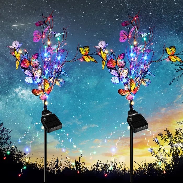 Well-Elimerty®🦋💡Solar Outdoor Butterfly Lights
