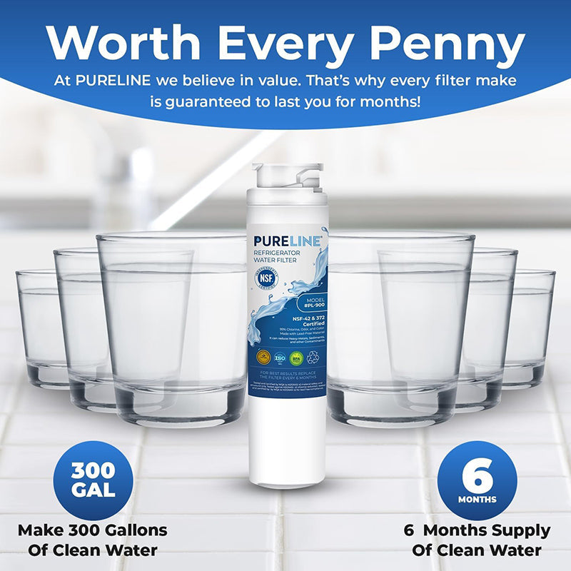 Refrigerator Pure Water Filter 3 Pack
