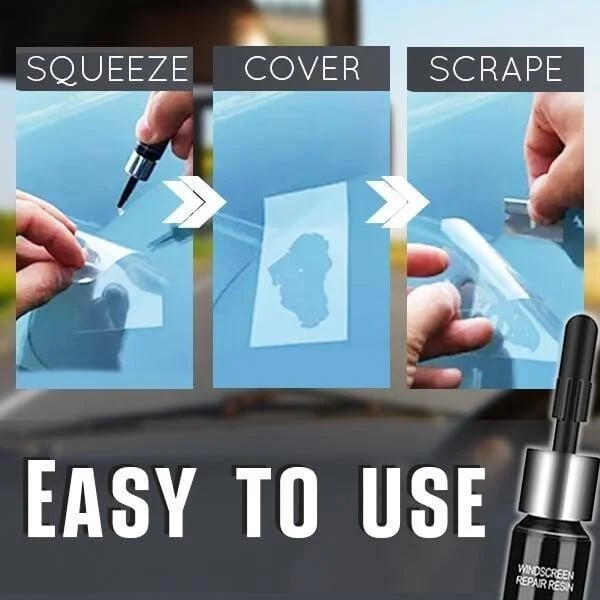 (Promotion - 48% OFF) Cracks Gone Glass Repair Kit (New Formula), BUY MORE GET MORE FREE