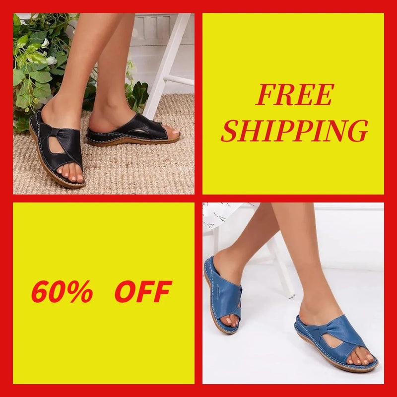 🔥49%🔥2024 Women Casual Summer Daily Comfy Slip On Sandals