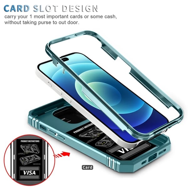 （Summer Hot Sale Now-48% OFF）Magnetic Car Finger Ring 3-in-1 Phone Case-BUY 3 GET EXTRA 15 % OFF & FREE SHIPPING