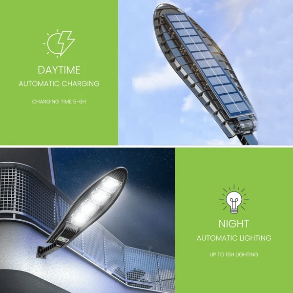 🌟 SOLAR LED LAMP 6000K
