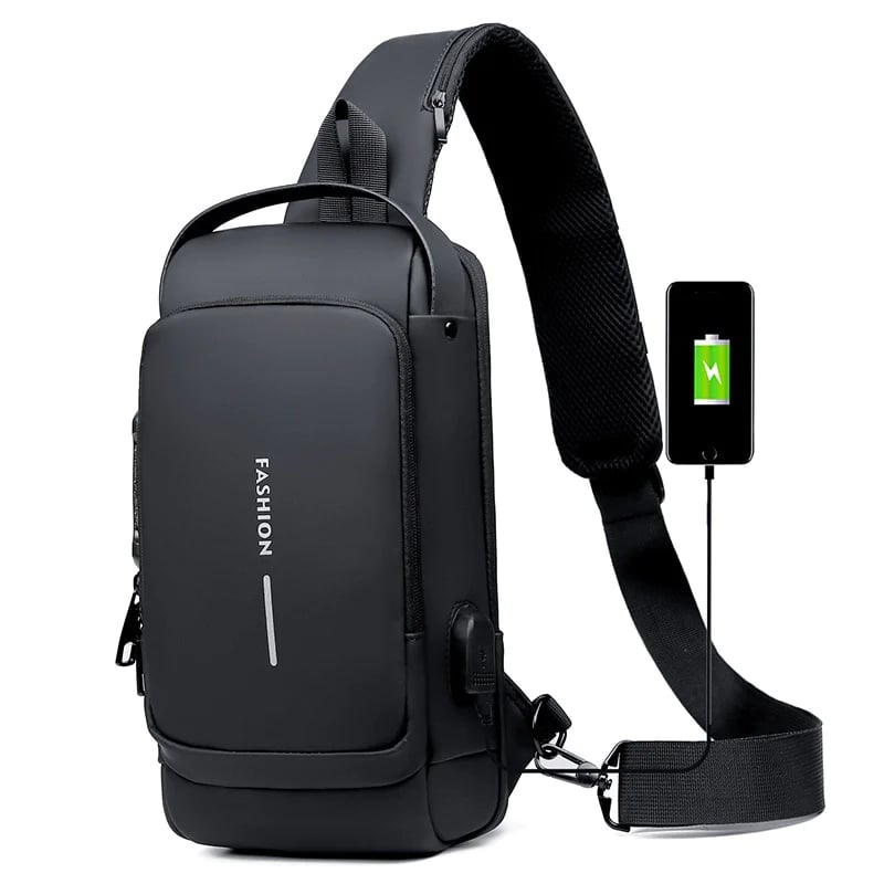 USB charging sport sling  Anti-theft shoulder bag(Buy 2 Free Shipping)
