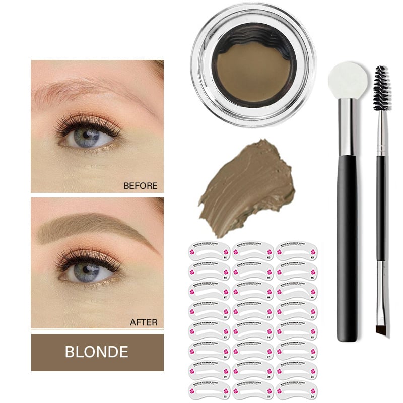 Newly Upgraded Eyebrow Stamp & Eyebrow Stencil Kit - 🔥