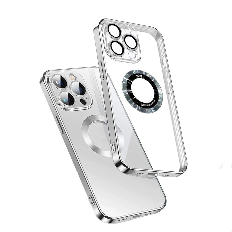 Transparent Magnetic Case Conver for iPhone