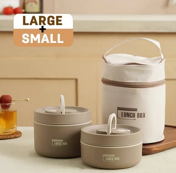 Portable Insulated Lunch Container