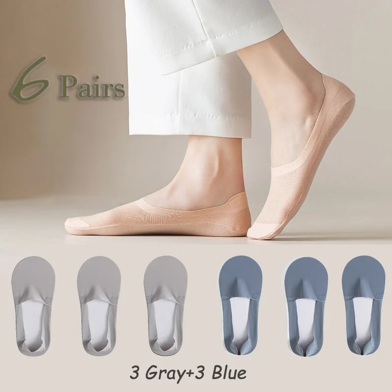 🔥BUY 6 SAVE 30%🔥Thin No Show Socks