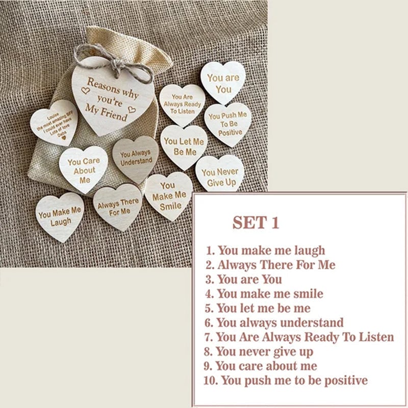 🔥 BIG SALE - HALF PRICE🔥🔥"Reasons Why You Are My Friend" Friendship Gift